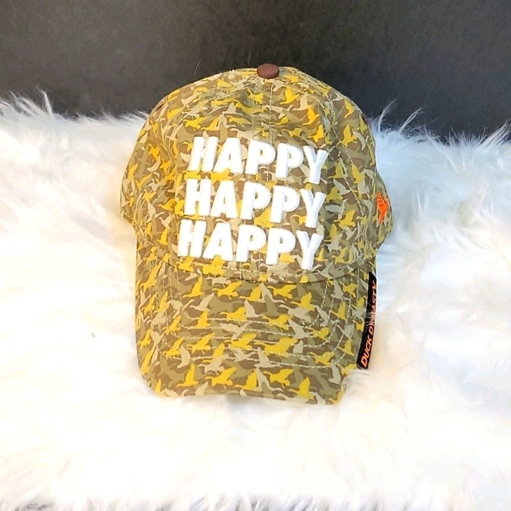 DUCK DYNASTY Happy Happy‎ Happy Men's Camo Hat